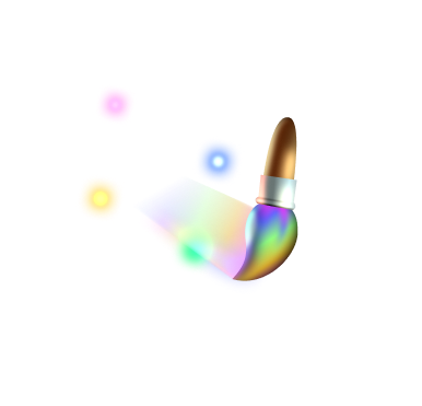 Brush motion illustration