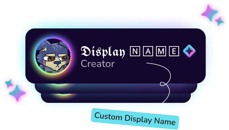 Custom username and flair preview